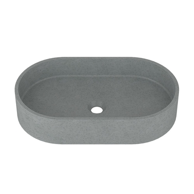 Bacia de lavagem de concreto para decoração doméstica