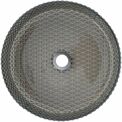 Dissipador cromado da bancada da vaidade de Crystal Sink Bowl Elegant Bathroom do revestimento