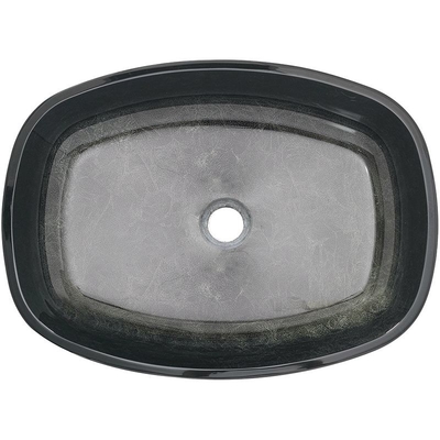Gravação de vidro resistente da cor verde de bacia de lavagem do tampo da mesa do risco moderna