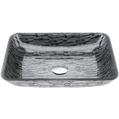 Preto do titânio/Gray Bathroom Wash Basins L460 * W330 * dissipador preto retangular da embarcação de H105mm