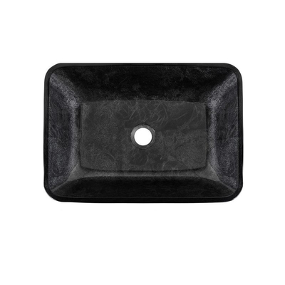Escuro - polegada verde Gray Onyx Handmade Retangular das bacias de lavagem 18 do banheiro