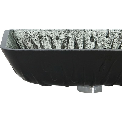Mão do derretimento de Gray Retangular Vessel Sink Hot que tira o dissipador de vidro moderado da vaidade
