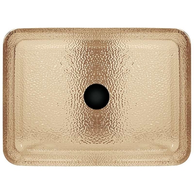 Bacia de lavagem clara Crystal Vessel Retangular Bathroom Sink da mão do toalete do chá