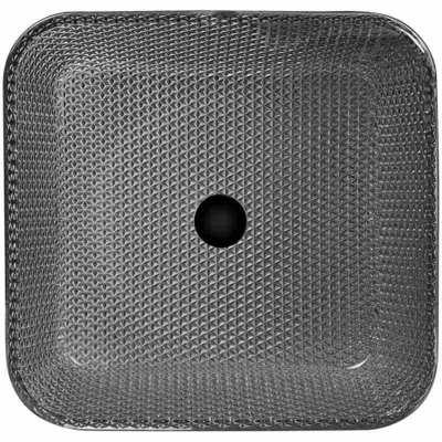 Bacia de mão 12mm da lavagem da bancada 400mm Gray Color For Dining Room grosso