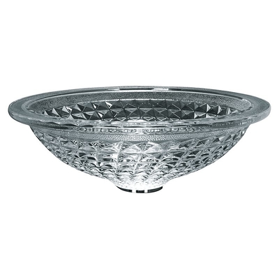 O círculo Crystal Wash Basins Hand Wash 415mm 140mm para o hotel morre carcaça
