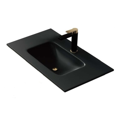 O banheiro o Tabletop de vidro moderado que do dissipador moderou o vidro personalizou 60cm a 200cm