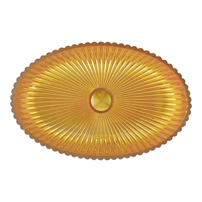 Da cor de vidro resistente 135mm do ouro das bacias 18k da embarcação do OEM altura interior