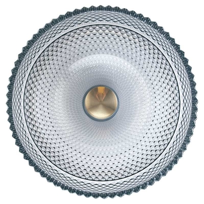 Shinning cromado colore o diâmetro de vidro 340mm e 395mm da bacia de lavagem da mão