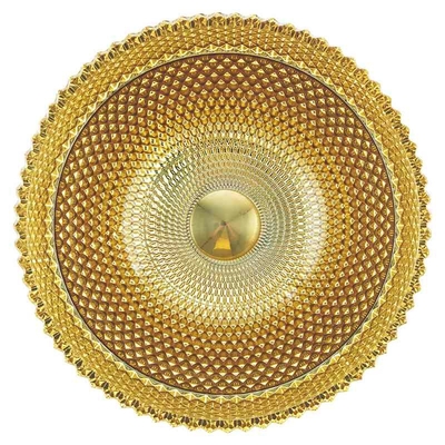 o banheiro da cor do ouro da bacia de lavagem 18K do vidro do furo de dreno de 45mm afunda-se para o hotel da casa