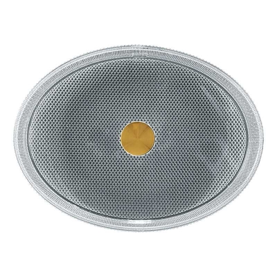 A bancada resistente de Crystal Clear Glass Vessel Basins do risco montou