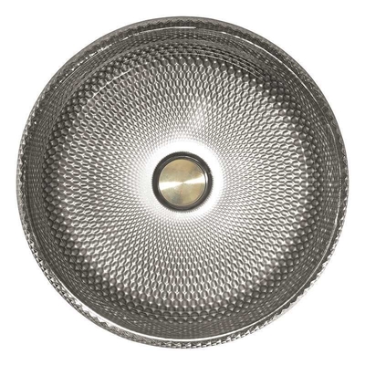 Dissipador escuro da lavagem da vaidade de Grey Crystal Glass Vessel Sinks Bathroom acima do contador