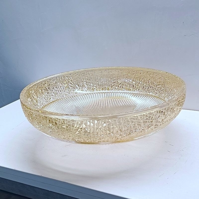 Tamanho de drenagem 1.77 polegadas bacias de vasos de vidro para banheiros contemporâneos