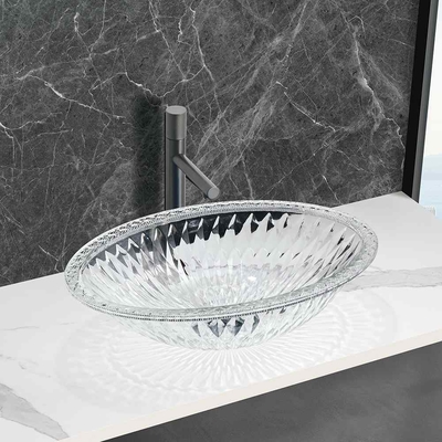 Elegantes lavatórios de banheiro com acabamento suave, modernos e funcionais