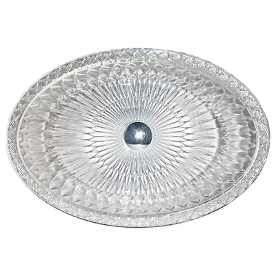 Bacias de recipientes de vidro de um buraco sem transbordamento Pop Up Drainage Glass Bowl