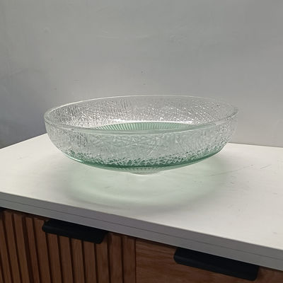 Finitura lisa Bacias de recipientes de vidro Design contemporâneo Sem furo Instalação de torneira